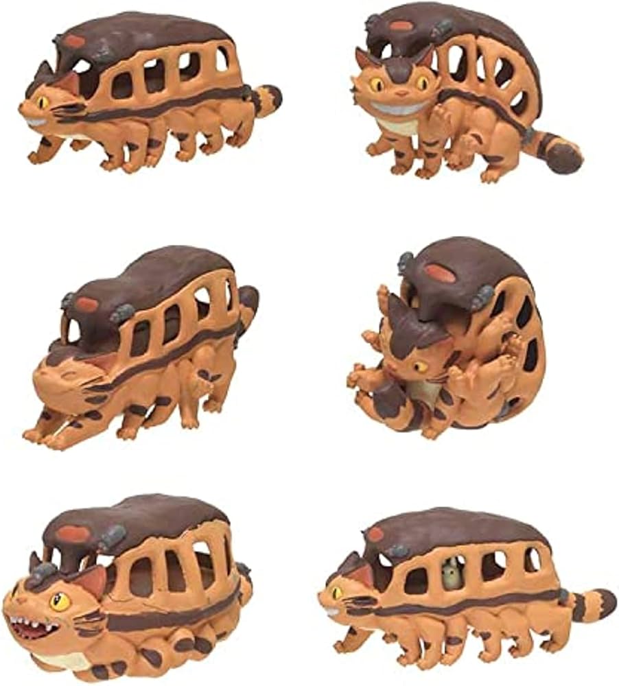 Studio Ghibli Mein Nachbar Totoro Katzenbus Figuren Set
