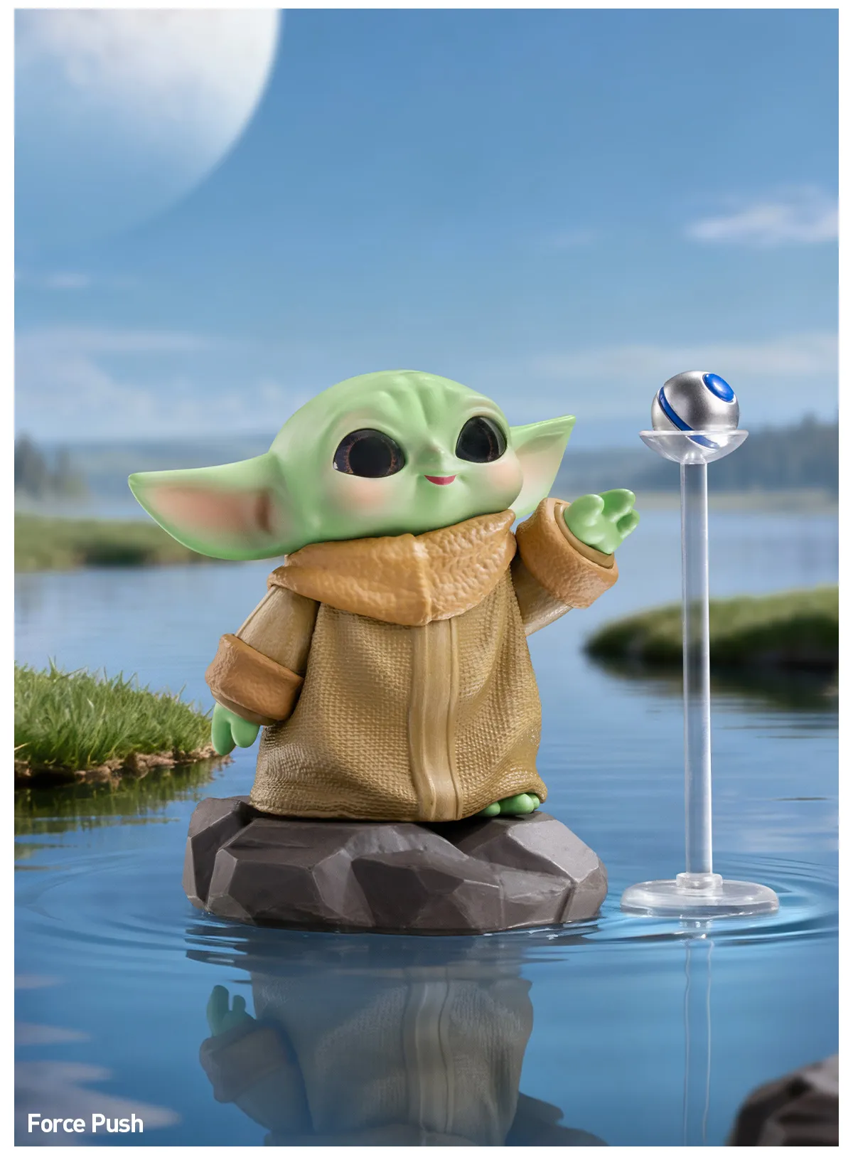 Star Wars – Grogu Force Push 100% ORIGINAL POP MART – Vorbestellung