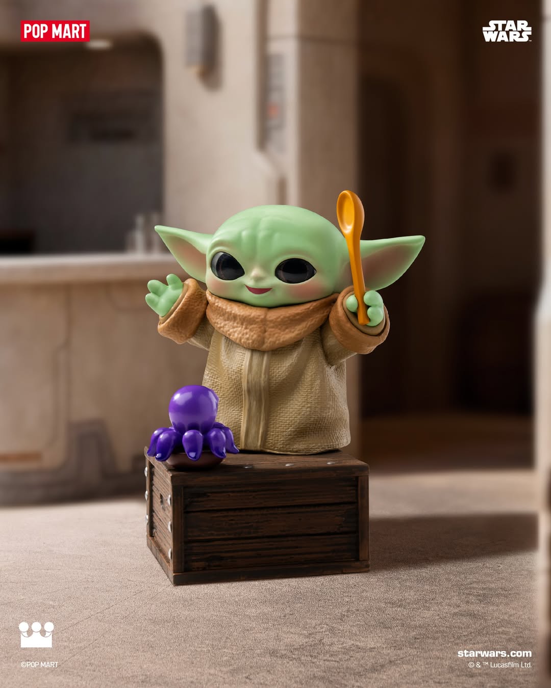 Star Wars – Grogu Gluttonous Octopus 100% ORIGINAL POP MART – Vorbestellung