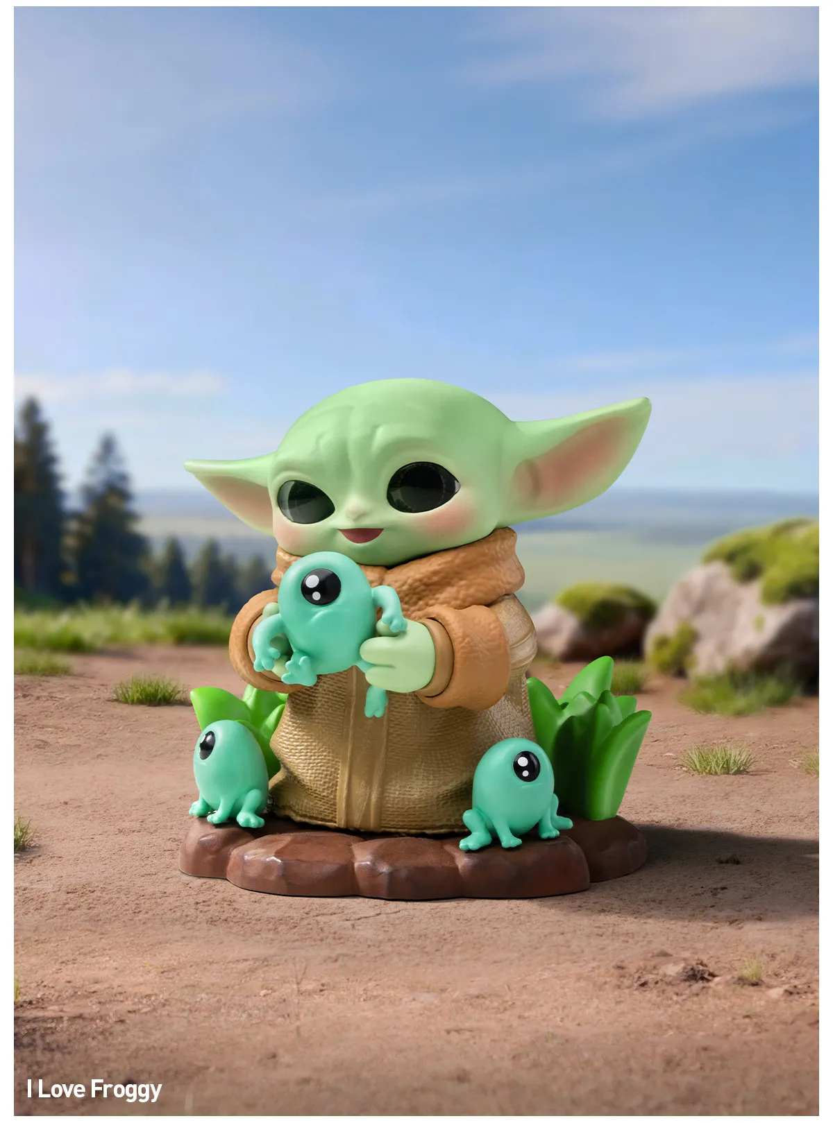 Star Wars – Grogu I Love Froggy 100% ORIGINAL POP MART – Vorbestellung