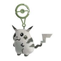 Pikachu Plüschtier Schlüsselanhänger im Stil von 1996 – Pokémon Center Limited Edition – Vorbestellung